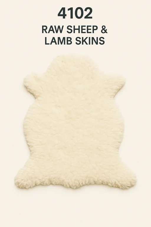 Raw Sheep & Lamb Skins